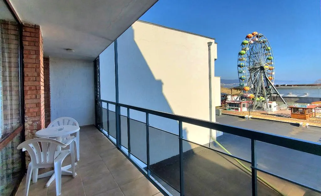 Terrace, Pomorie Sun Hotel, Bourgas