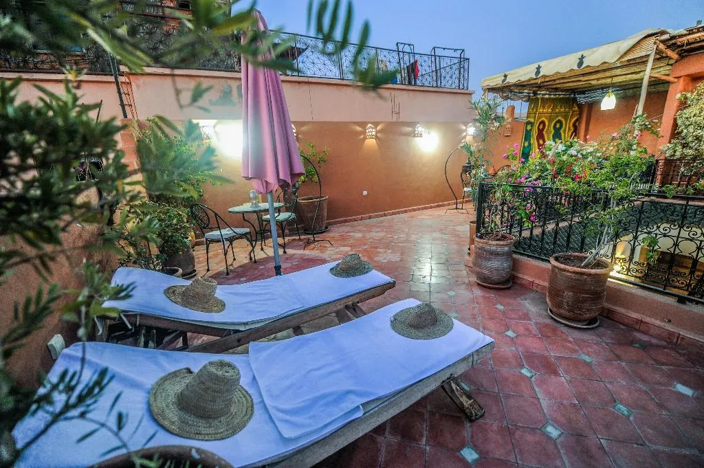 Terrace, Riad Milouda, Marrakech