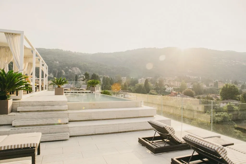 Terrace, Hotel La Palma, Milan
