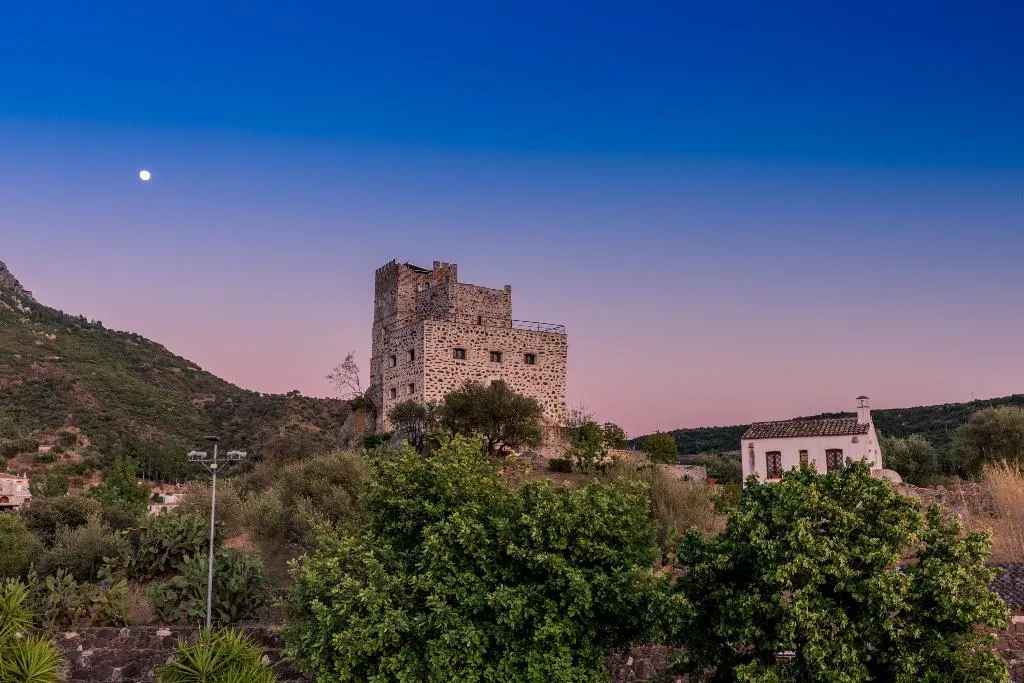 General view, Castello Malicas, Olbia