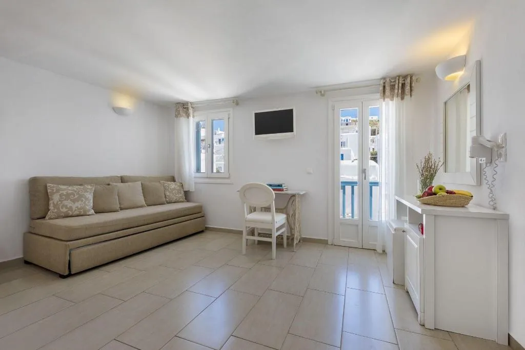 Room, Carbonaki Hotel, Mykonos