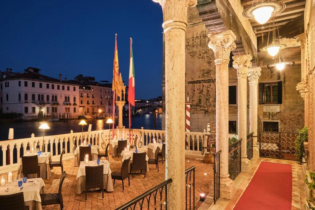 Restaurant, Palazzo Stern, Venice