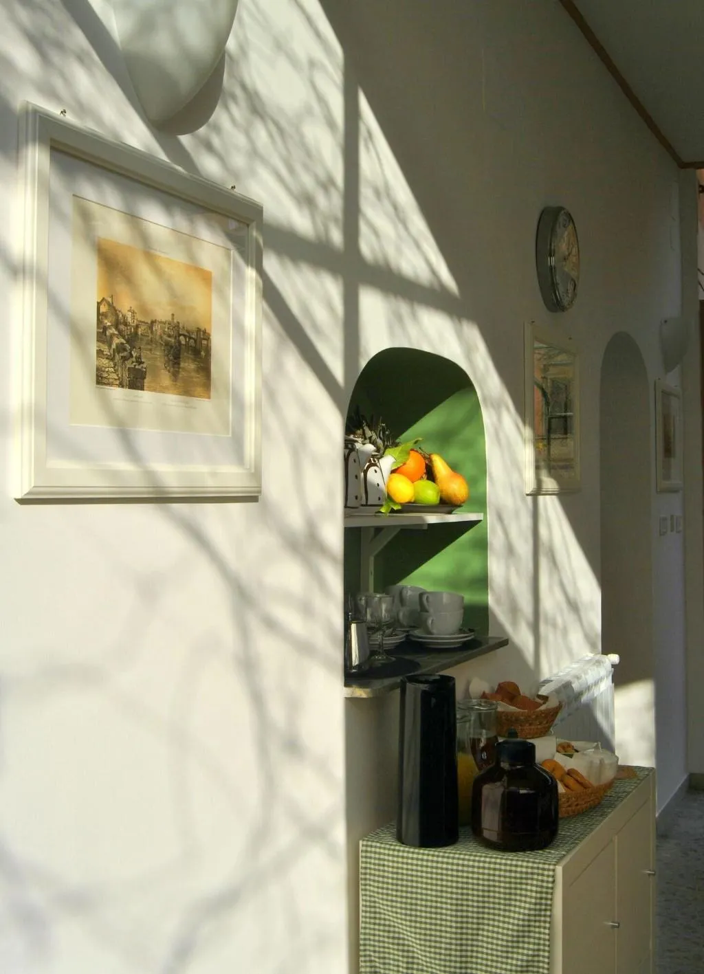 Terrace, Hotel Carmel Roma, Rome