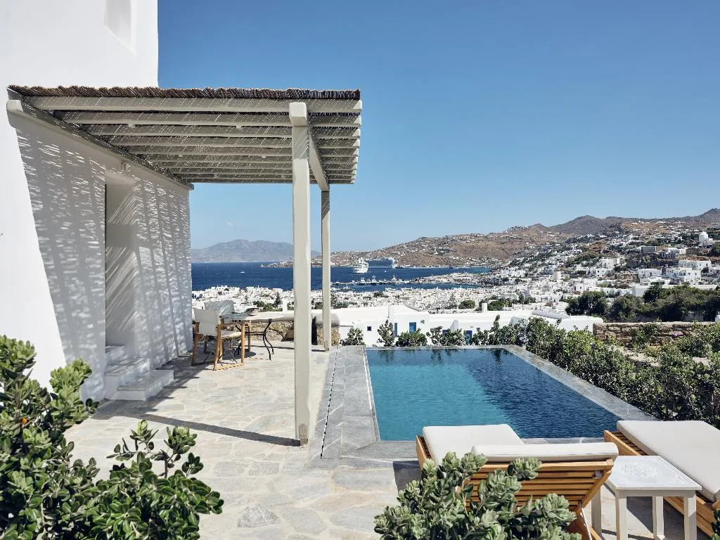 Room SEA VIEW Room, Belvedere Hilltop Complex Rooms & Suites, Mykonos