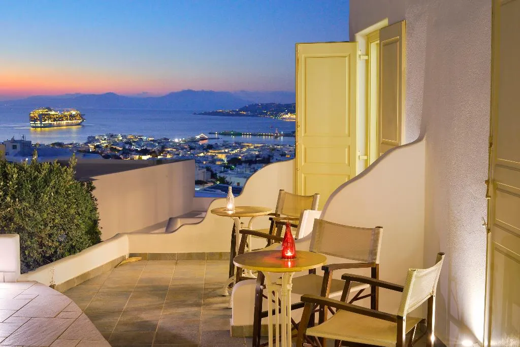 Terrace, Pelican, Mykonos