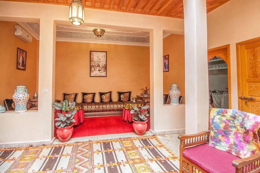 Lobby, Riad Lakouas, Marrakech