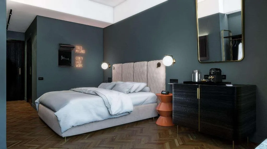 Room, Hotel Tocq, Milan