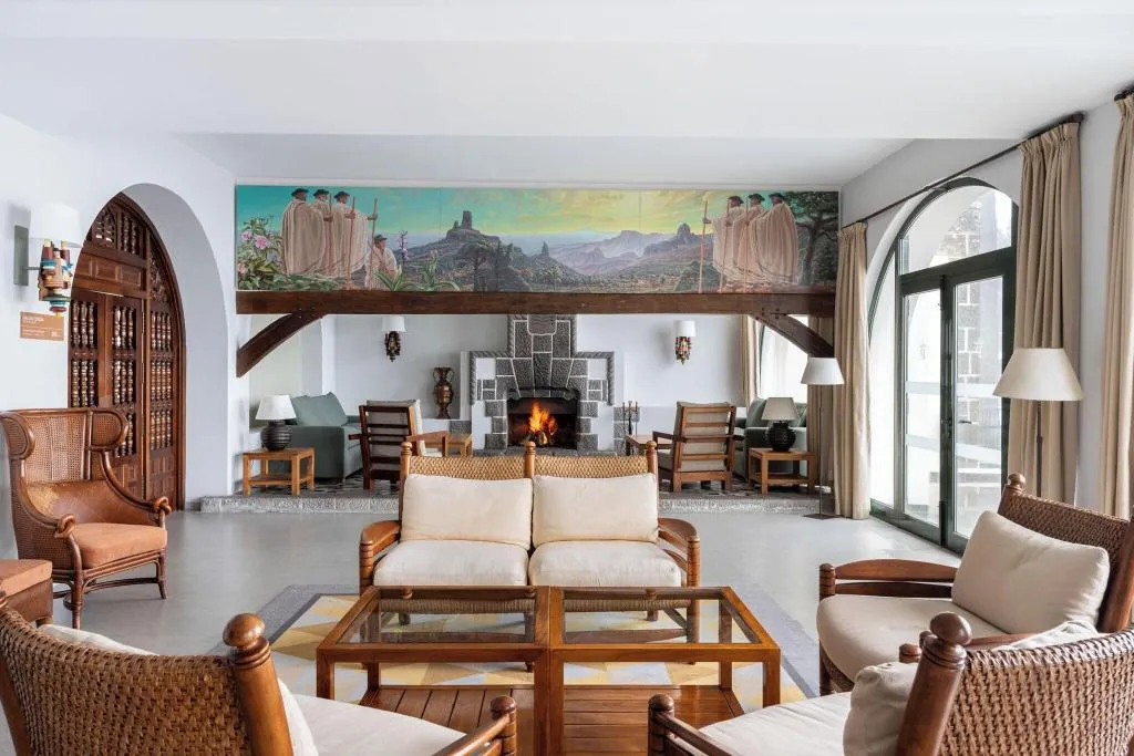 Lobby, Parador de Cruz de Tejeda, Gran Canaria
