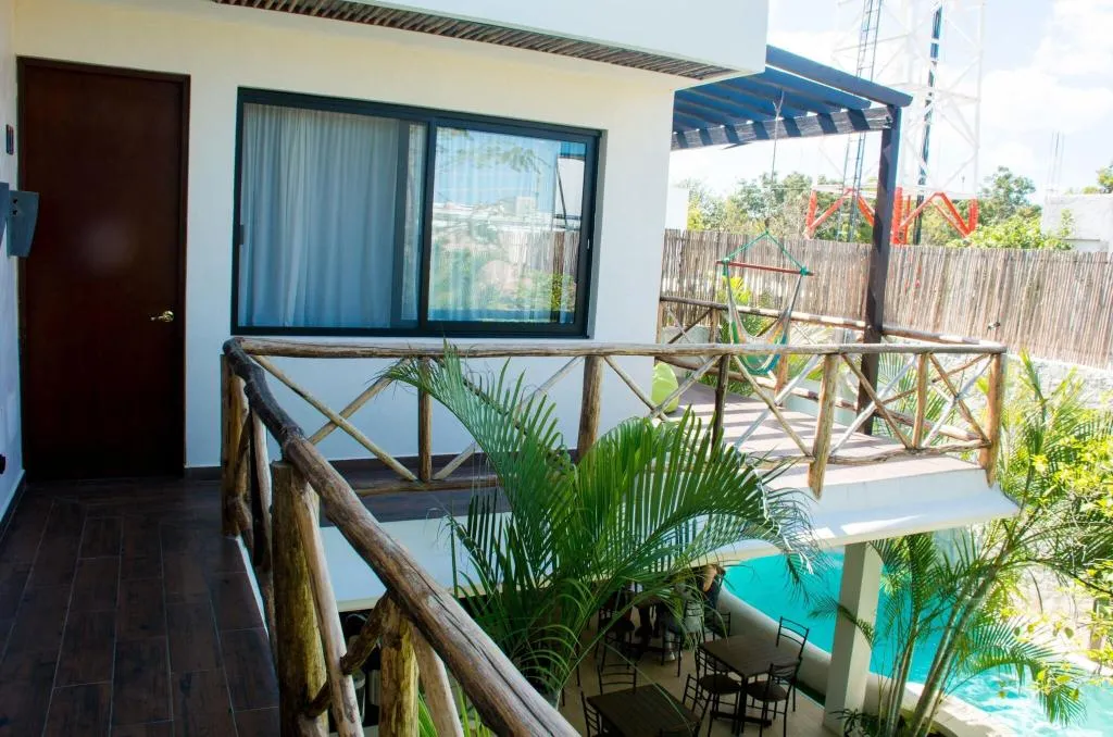 Terrace, Pacha Tulum Boutique Hotel, Cancun Area