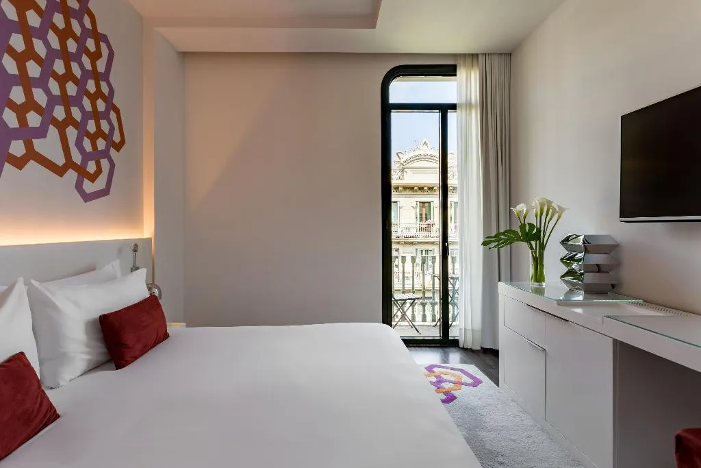 DOUBLE SINGLE USE WITH BALCONY Room, Room Mate Carla, Barcelona, Barcelona