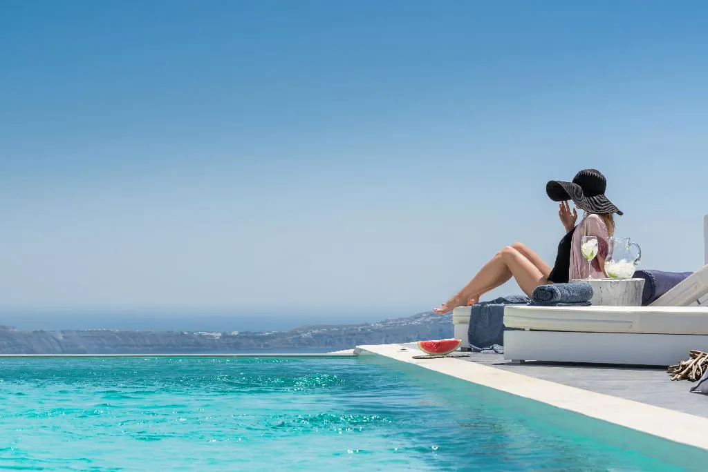 Pool, Mythical Blue Luxury Suites, Santorini
