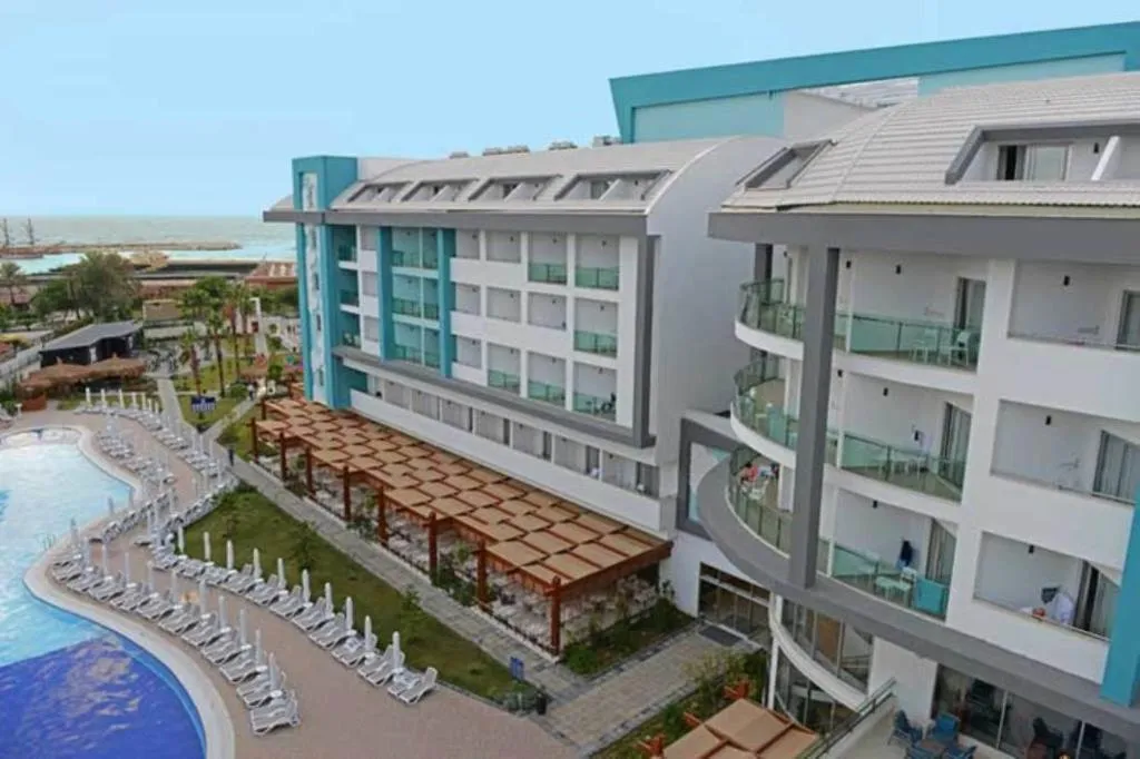 Terrace, Seashell Resort & Spa, Antalya