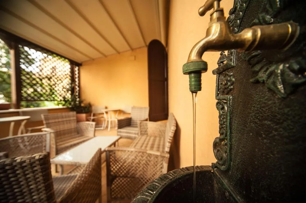 Terrace, Villa Matissa, Rome