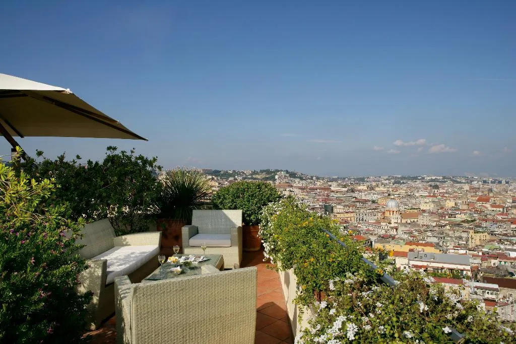 Terrace, San Francesco Al Monte, Naples