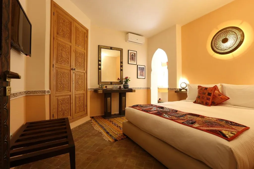 DOUBLE CLASSIC QUEEN BED Room, Riad Enchanté, Marrakech