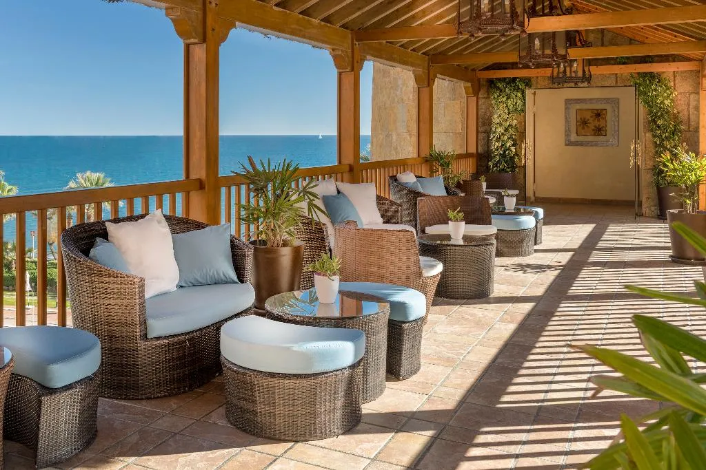 Terrace, Elba Estepona Gran Hotel & Thalasso Spa, Costa Del Sol