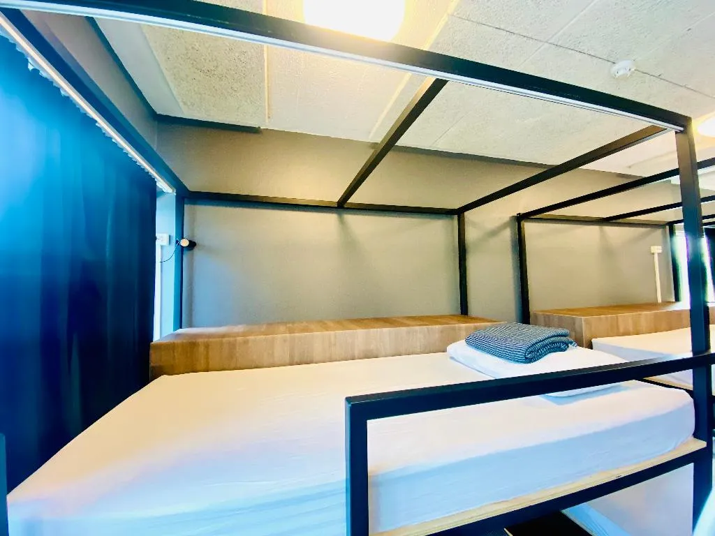 Bed in dormitory WITH SHARED BATHROOM Room, Bus Hostel Reykjavik, Reykjavik