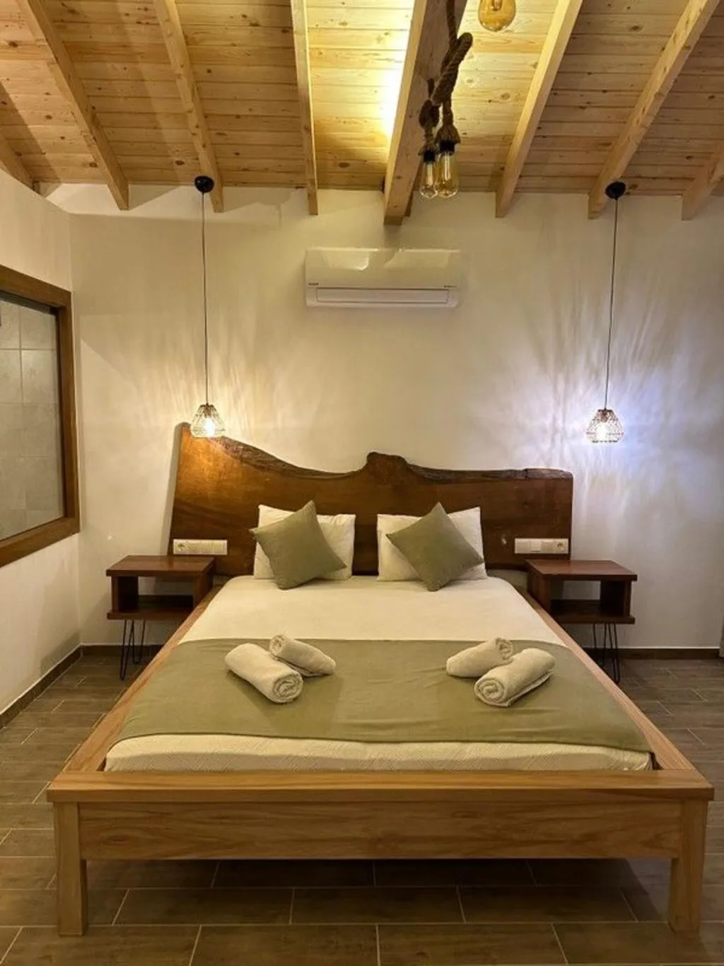 Room TWO QUEEN BEDS Room, Faralya Misafir Evi, Dalaman