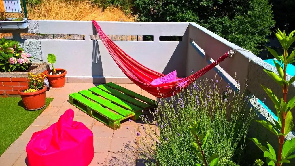 Terrace, Crazy House Hostel Pula, Istria