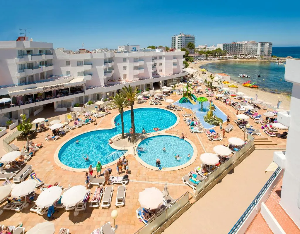General view, Playa Bella, Ibiza