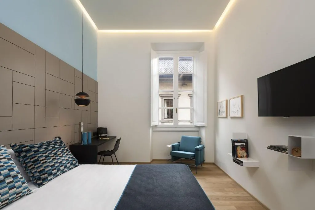DOUBLE SUPERIOR QUEEN BED Room, Milu Firenze, Florence