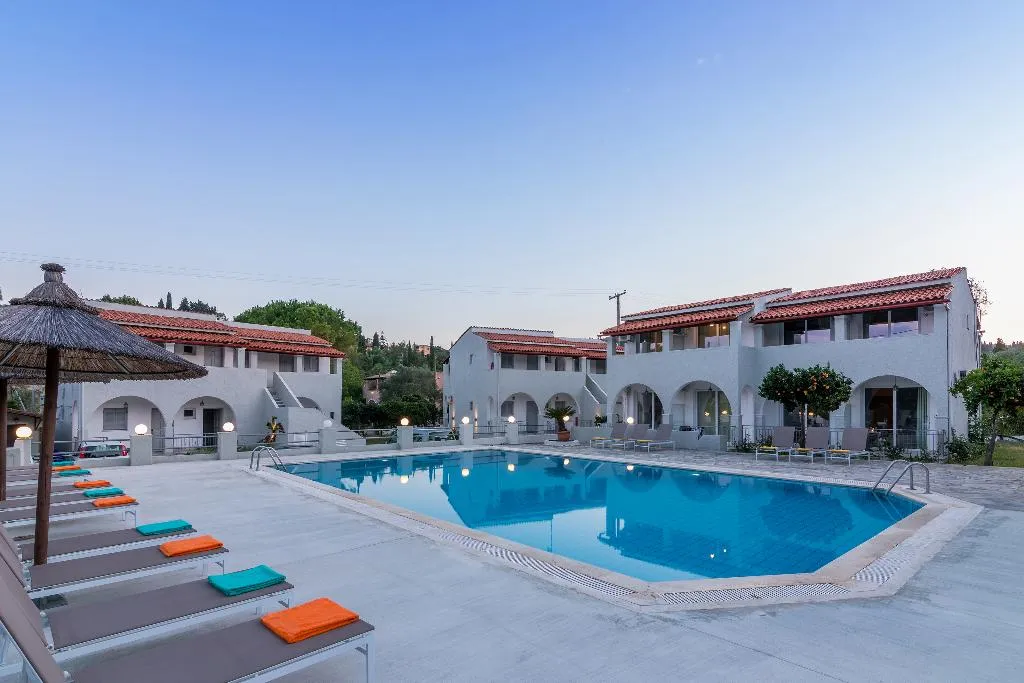 General view, Dominoes Aparthotel, Corfu