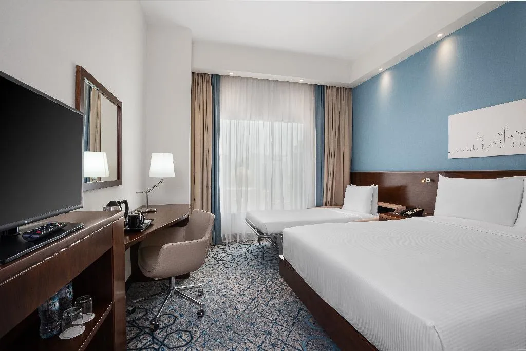 Room QUEEN BED NON SMOKING Room, Hampton by Hilton Dubai Al Barsha, Dubai