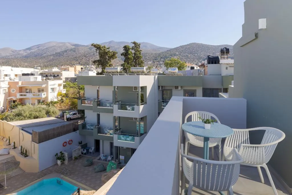 JUNIOR SUITE SEA VIEW WITH BALCONY Room, Natali Apartments, Crete
