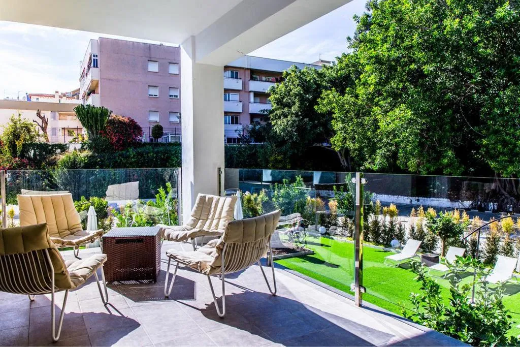 Terrace, Dimona Suites, Costa Del Sol