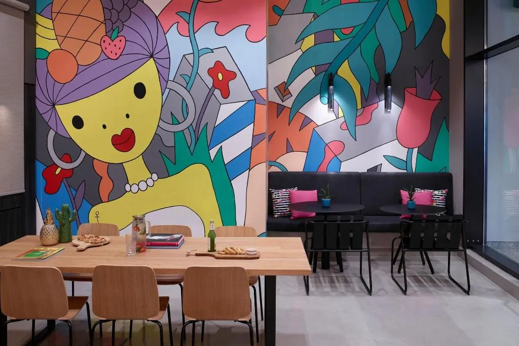 Restaurant, Moxy Athens City, Athens