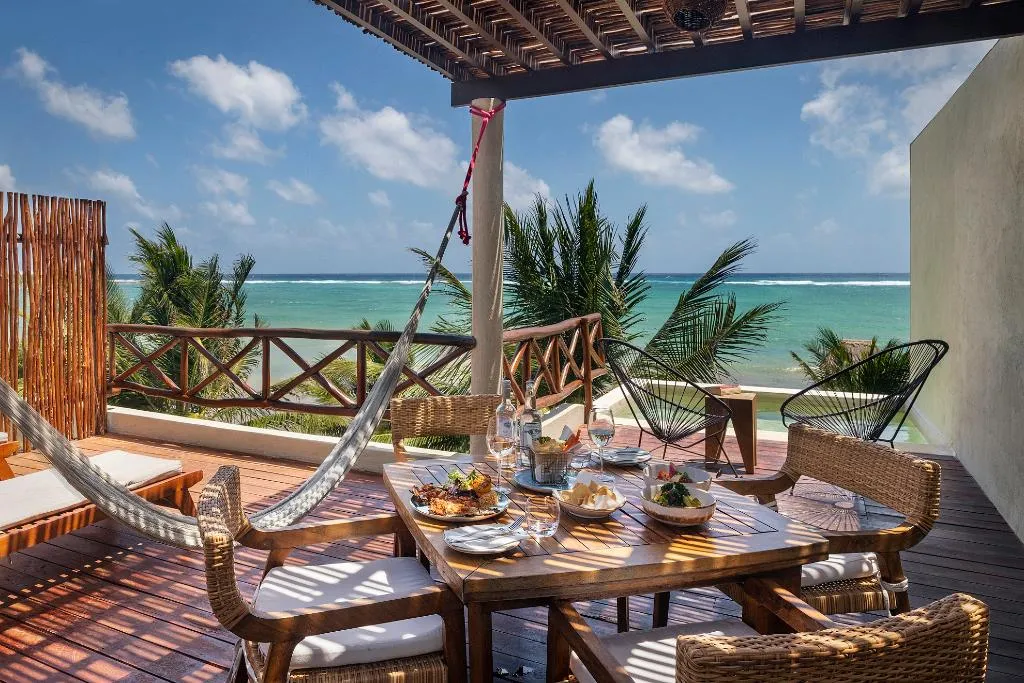 SUITE BEACH FRONT Room, Mereva Tulum, Cancun Area