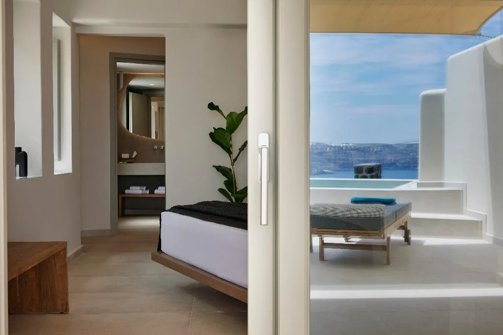 JUNIOR SUITE SEA VIEW Room, Apanemo Hotel, Santorini
