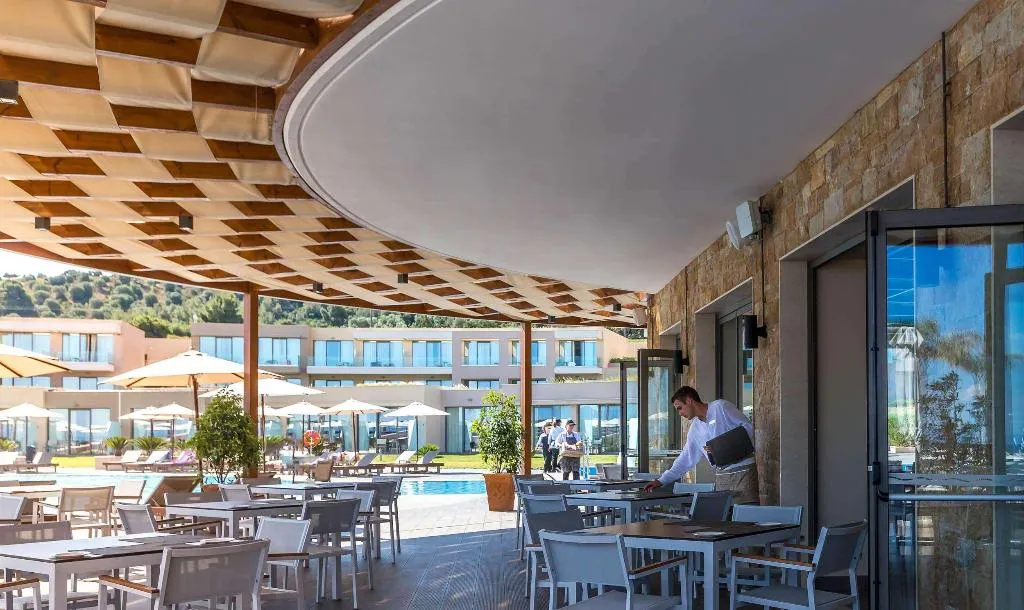 Restaurant, Miraggio Thermal Spa Resort, Halkidiki