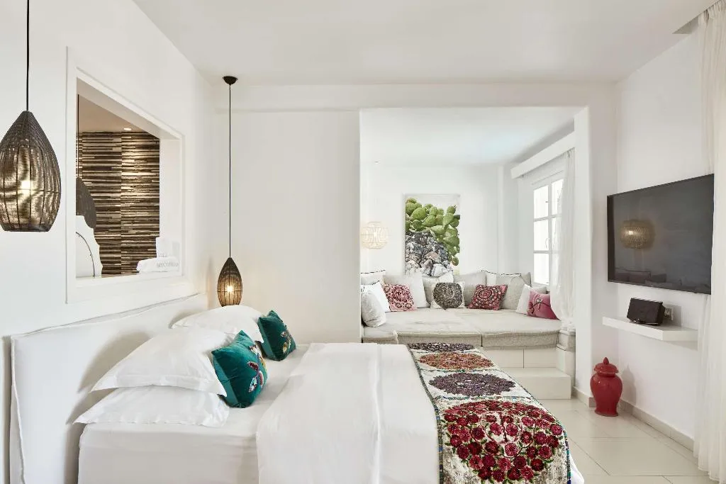 Room, Myconian Villa Collection Preferred Hotels, Mykonos