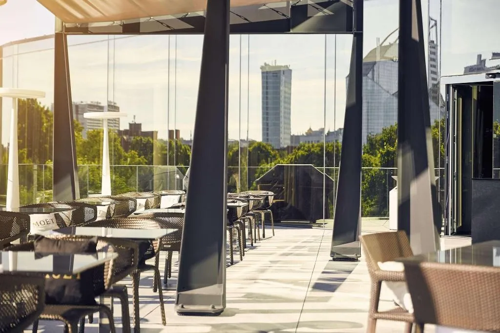 Terrace, Hilton Tallinn Park, Tallinn
