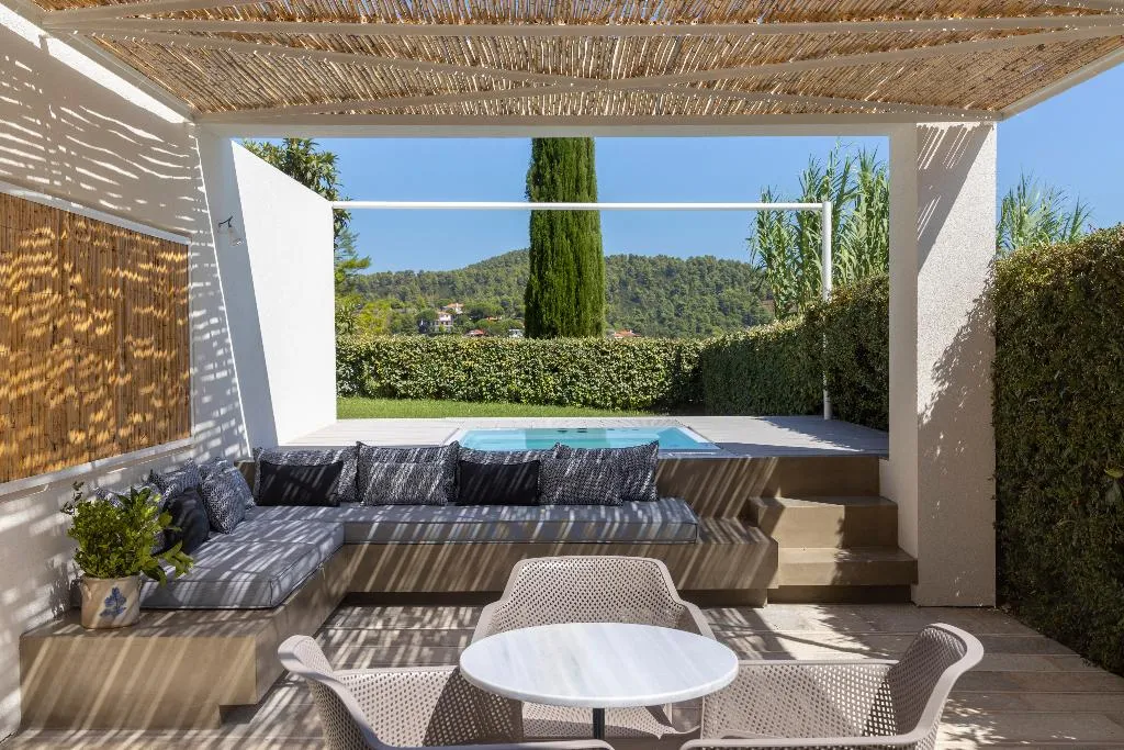 DOUBLE WITH JACUZZI Room, Atrium Hotel Skiathos, Skiathos