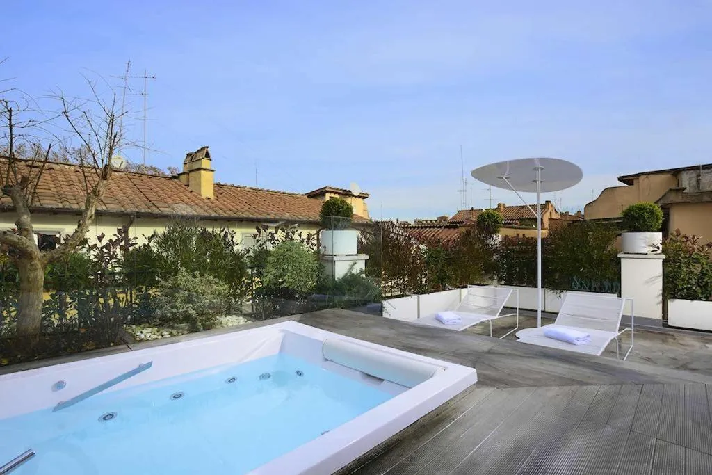 Terrace, Relais Orso, Rome