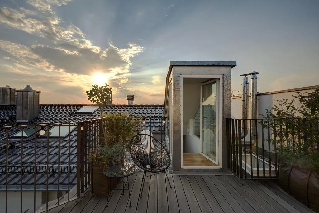 Terrace, Berlin Gorki Apartments, Berlin