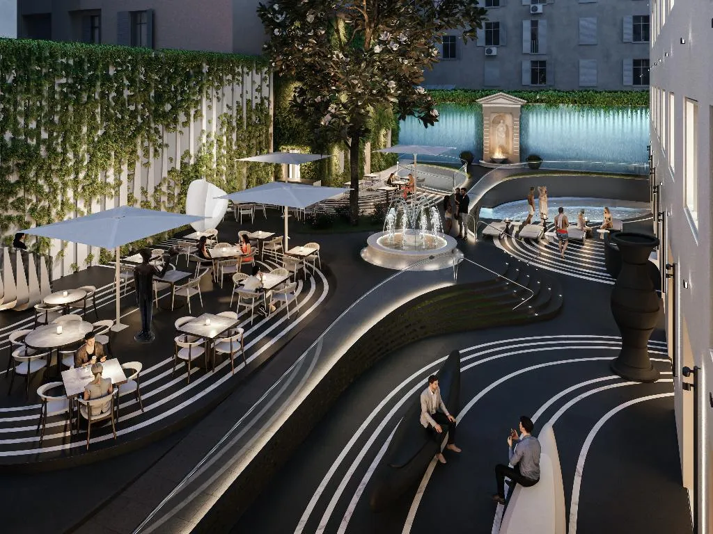 Pool, Romeo Hotel Roma, Rome