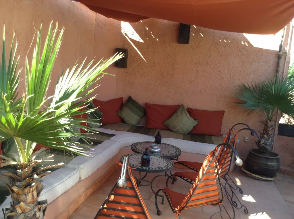 Terrace, Dar Zemrane, Marrakech