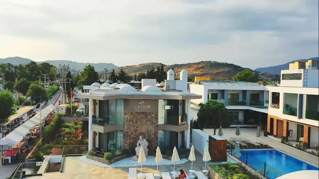 General view, Herodot Beach Hotel, Bodrum