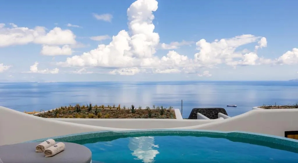 General view, Secret Path Luxury Villas, Santorini