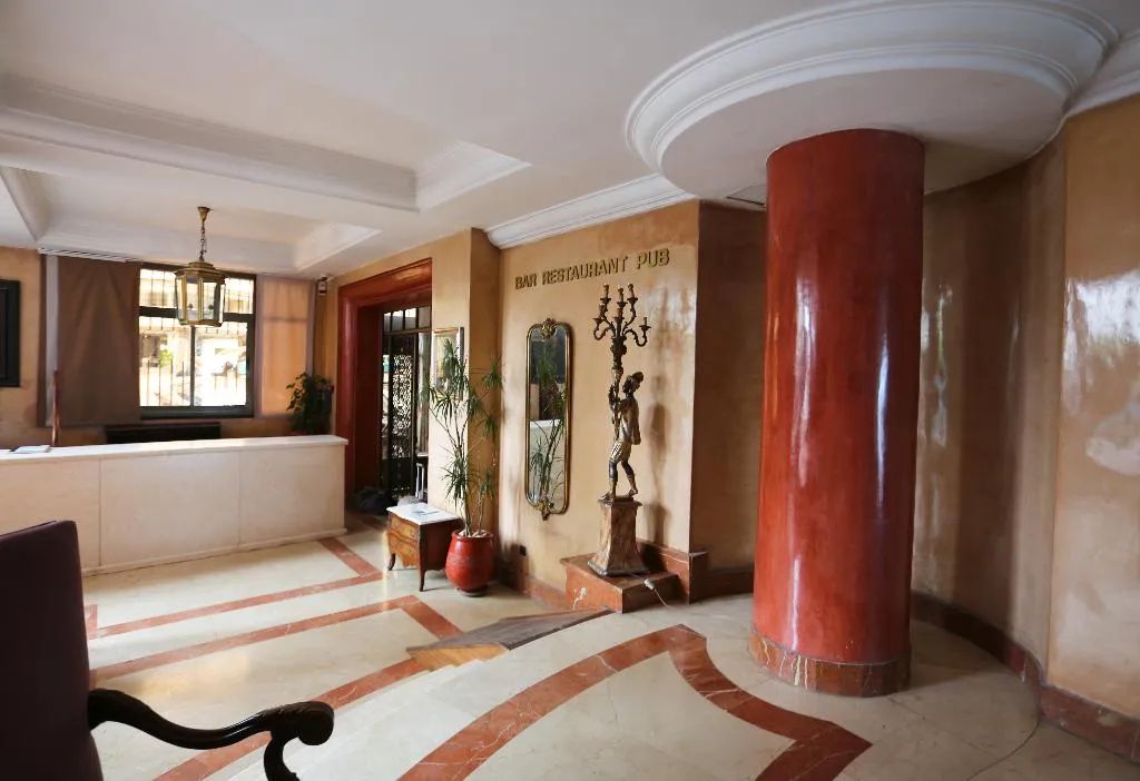 Lobby, Rembrandt Hotel, Tangier