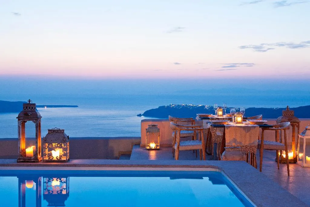 General view, Gold Suites, Santorini