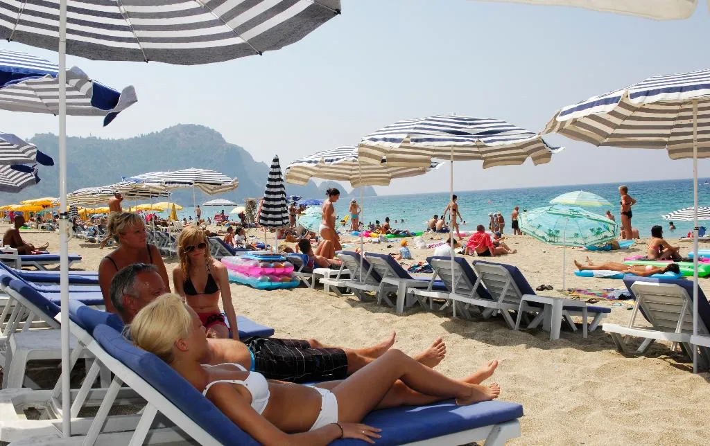 Beach, Bilkay Hotel, Antalya