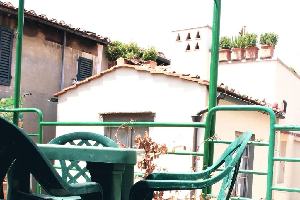 Terrace, Hotel Esperanza, Florence