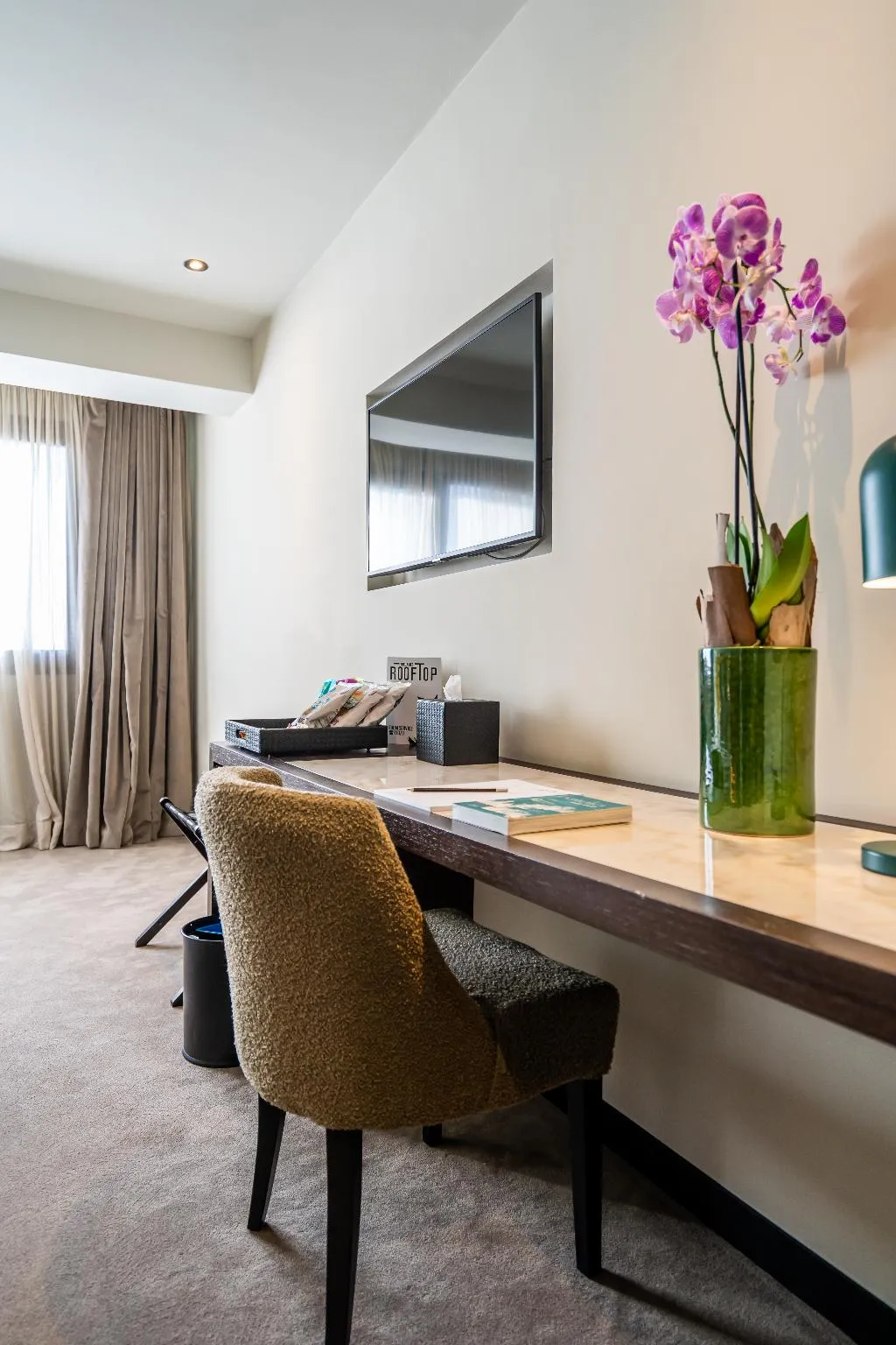 DOUBLE DELUXE TWO BEDS Room, JM Suites Hotel Eco-Friendly Casablanca, Casablanca