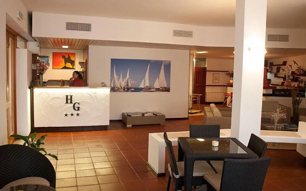Lobby, Hotel Garibaldi, Olbia
