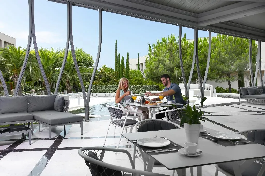 Terrace, Pomegranate Wellness Spa Hote, Halkidiki