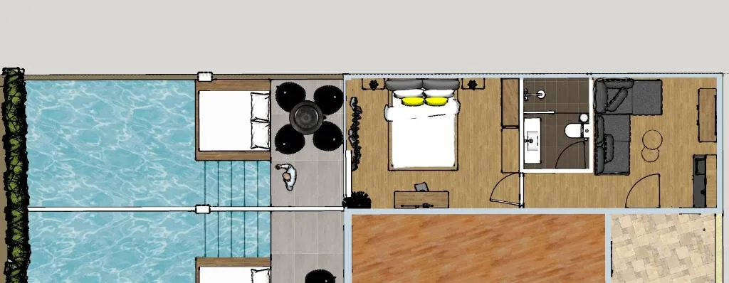 SUITE WITH PRIVATE POOL Room, Royal Hotel and Suites, Halkidiki